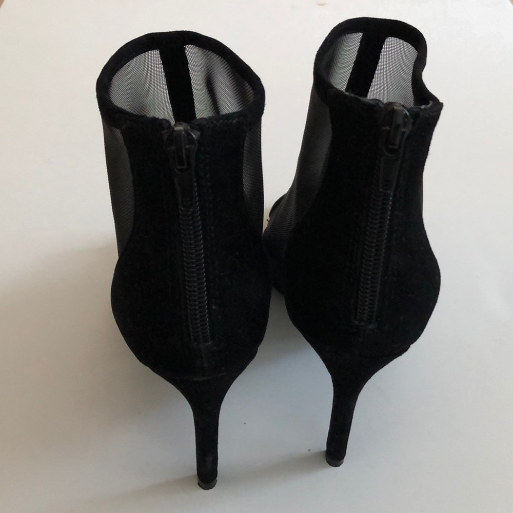 Charles David Mesh Bootie Open Toe Black - image 7